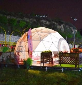 可克达拉浪漫球形帐篷
